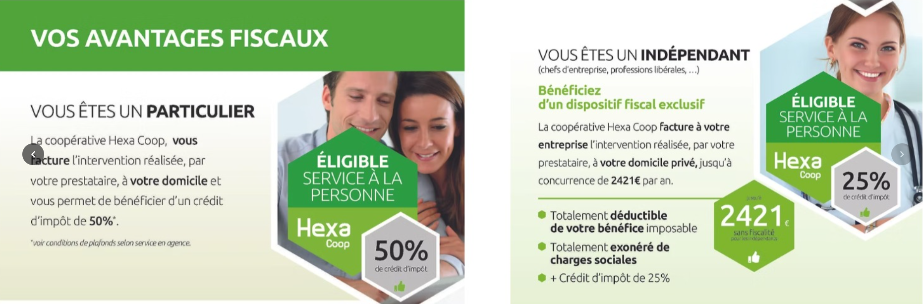 Logo Hexacoop - Partenaire Service à la Personne